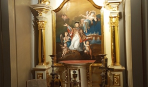Replika ołtarza w królewskiej kaplicy