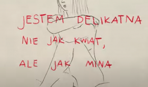 Kadr z "#sprzeciwpolek // #polish_women_resistance". Fot. YouTube
