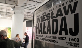 Podczas wernisażu. fot.P.Reising