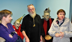 Michał Zaskórski wśród gości. fot.P.Reising