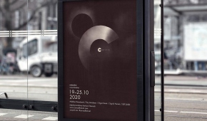 Plakat Fajnych Chłopaków dla Conrad Festival w Krakowie