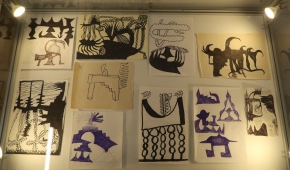 Rysunki Tomasza Haładaja, fot. ATN