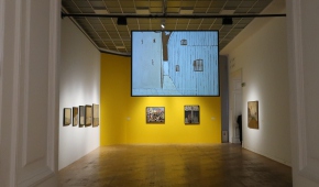 Obrazy Jerzego Krawczyka w Zachęcie, fot. ATN