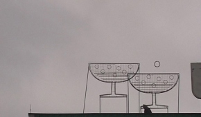 „Kaskader”, 2007 
Zapis akcji, kamera – M. Chojnicka. © Muzeum Sztuki w Łodzi