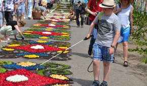 Spycimierskie kwietne dywany, fot. materiały prasowe Urząd Miasta Uniejów