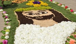 Spycimierskie kwietne dywany, fot. materiały prasowe Urząd Miasta Uniejów