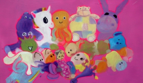 Martwa natura, akryl na płótnie, 2020