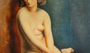 Mojżesz Kisling "Akt", przed 1932 r., własność rodziny Bilińskich