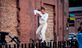 "Sekundowa wspólnota" w Fabryce Sztuki, 22.08.2021 r., fot. Agnieszka Cytacka