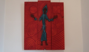 Ikona brata Marcina Świądra w Galerii Logos, fot. ATN