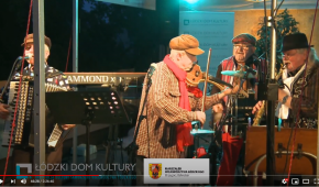 Koncert na tarasie ŁDK Foto: ŁDK 