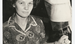 Łódzka włókniarka fot. ze zbiorów CMW w Łodzi