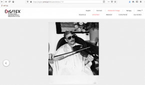 Print screen z wystawy online