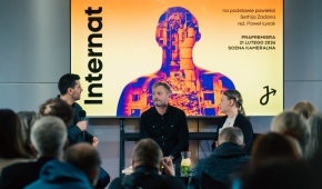 Serhij Żadan w Teatrze im. Jaracza, fot. HaWa